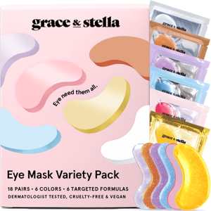 eye mask variety pack - 18 pairs