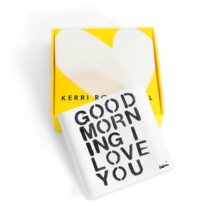 Good Morning I Love you Block of Love