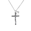 Jeulia Knot Cross Necklace