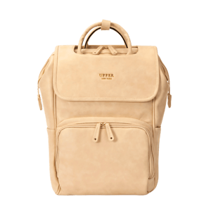 La Madison Large - New Parent Diaper Backpack - beige