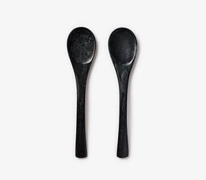 Resin Serving Spoon Set - Onyx (Final Sale) - Onyx