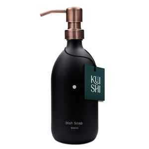 Minimal Black Soap Dispenser