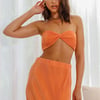 Balancing Act Crop Orange