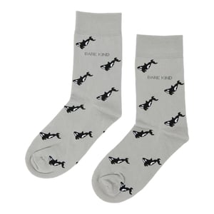 Save the Orca Small Motif Socks | UK Adult 4-7