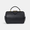 The Sophie - Midnight Black Calf Grain