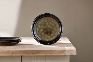 nkuku Cali Side Plate | Tableware | One Size | Earth Blue