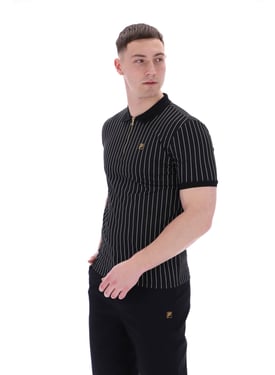 Patton Jacquard Stripe Polo - 3XL