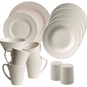 Belleek Living Ripple 22 Piece Dining Set