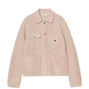 Carhartt WIP Womens Michigan Sweater Fleur De Sel