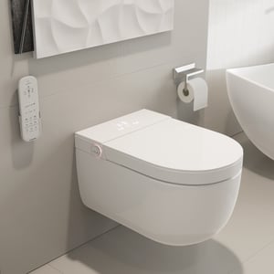 Automatic Wall-Mounted Smart Bidet Toilet with UV Sterilization and Dual Flush