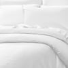 QE Home Cotton Blend Percale Sheet Set in White, Double