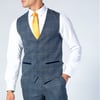 Marc Darcy Scott Blue Waistcoat