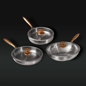 Pure Titanium Signature Pan Set (6 Piece)