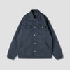 Pork Chop Jacket (Navy Herringbone) - L