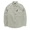 Left Hand Zip Pocket Shirt Stone