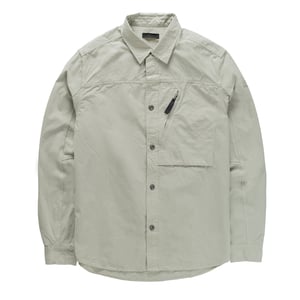 Left Hand Zip Pocket Shirt Stone