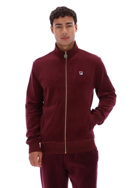 Nero Velour Track Top - 4XL