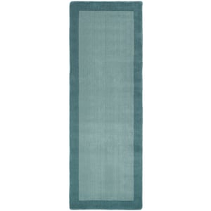 Borders Wool Runner Duck Egg - 67x200cm