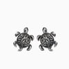 Jeulia "Sea Turtle" Sterling Silver Earrings