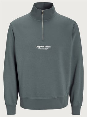 Jack & Jones Vesterbro Sweat Quarter Zip - Stormy Weather - XL
