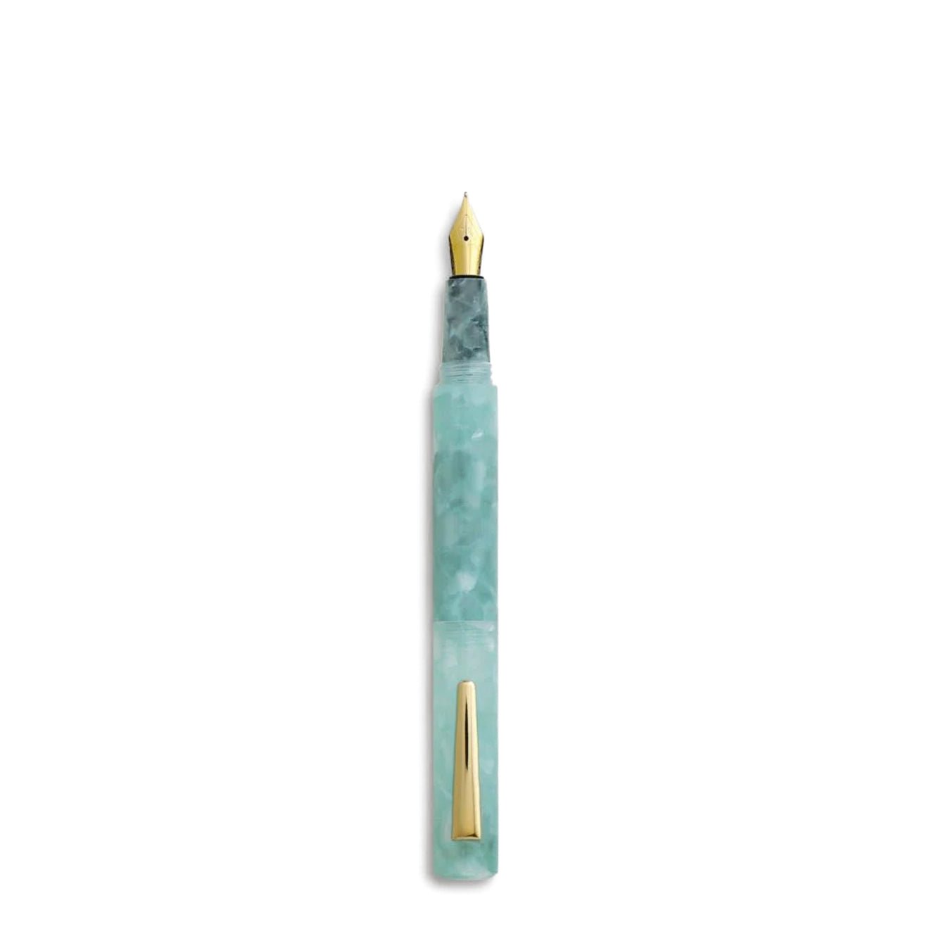 Hightide Attache Marbled Fountain Pen Mint
