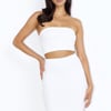 Matching Fit Crop Top White