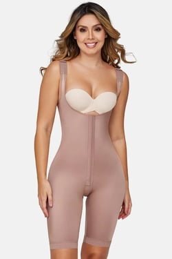 Full Body Shapewear Comfort-Long - Cocoa / XL