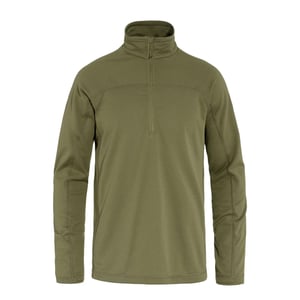 Fjallraven Abisko Lite Fleece Half Zip Green