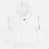 Tiny Embroidered Bumble Bee Hoodie (Unisex)