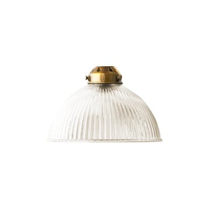 Smaller Cupola in clear prismatic glass