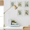 Gripster articulated desk light in brass