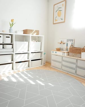 Ofie Mat (Round, zen line + triangle)