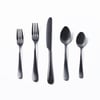 Flatware Settings - Black Satin / 1 Setting (5-Pieces)