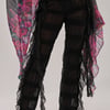 AKIRA Dancing Queen Ruffle Pants | Black | Size Large