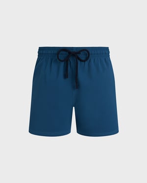 Vilebrequin - Men Swimwear Short And Fitted Stretch Solid - Swimwear - Man - Blue - Size XXXL