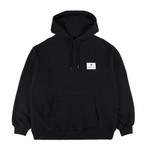 Snow Peak Square Logo Hoodie Black