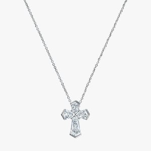 Unity Cross Diamond Necklace - 1.00 CT
