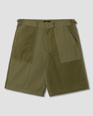 K Short (Olive Rs/Poplin Mix) - 38