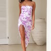 Making Up Midi Dress Purple