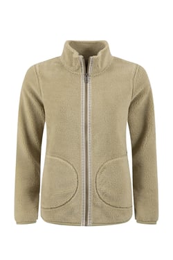 Weird Fish Lucille Lightweight Full Zip Borg Fleece Laurel Green Size 8