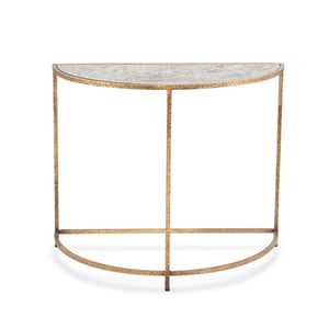 Anastasia Antique Gold Iron Demilune