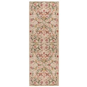Heritage Garden Eco-Washable Runner - 75x300cm