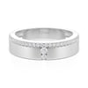 Jeulia Elegance Women's Wedding Ring Sterling Silver