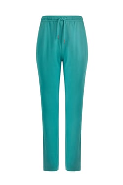 Weird Fish Alyne Organic Cotton Pique Joggers Viridis Size 18