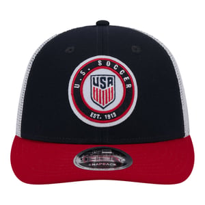 Adult New Era USMNT 9Fifty Throwback Navy Hat