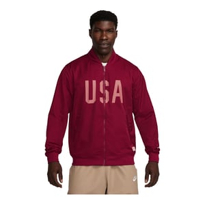 Men's Nike USA Woven Red Bomber Jacket / 3X