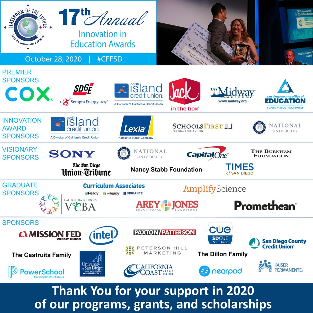 CFF 2020 Sponsors