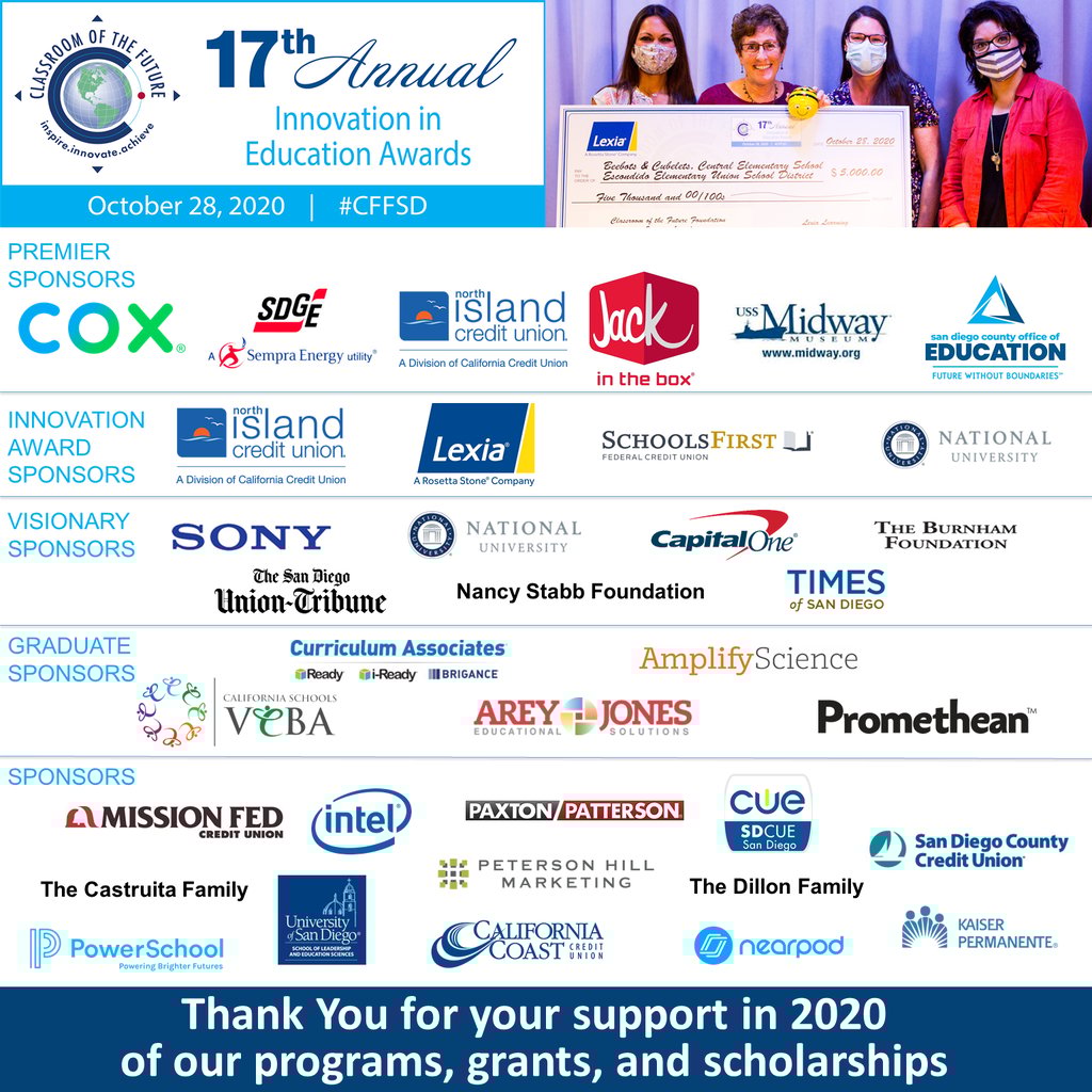 Thank You to our Sponsors