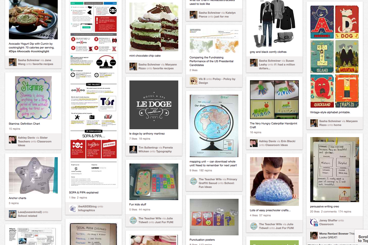 Pinterest Follow