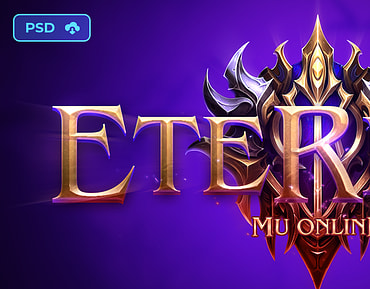 Eternal - Lineage 2 & Mu Online Game Logo Template